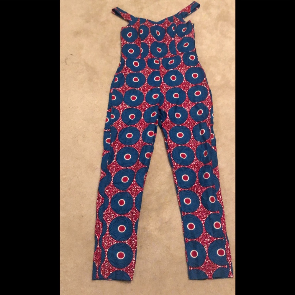 African Ankara jumpsuit